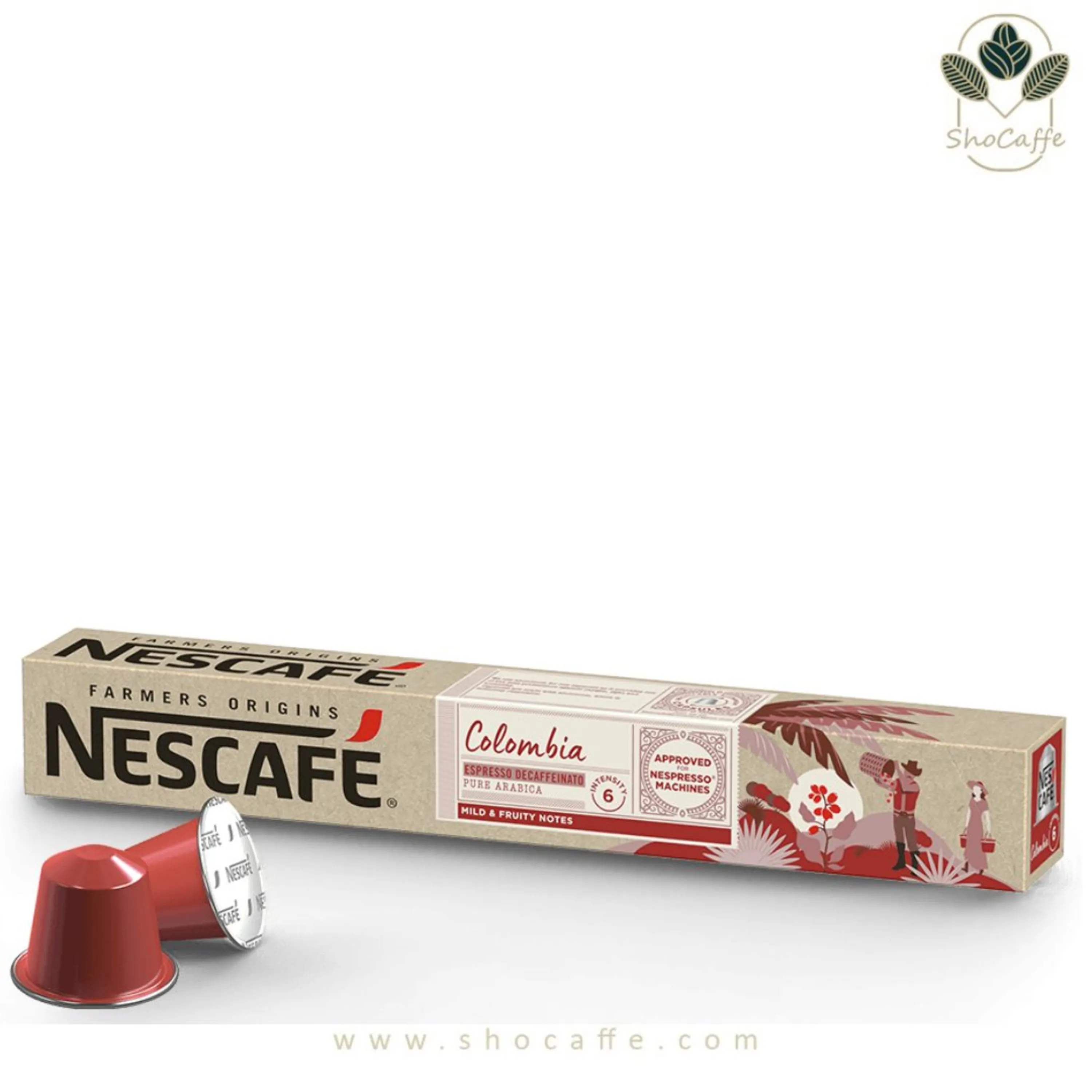 کپسول قهوه نسپرسو مدل نستله کلمبیا Nescafe Nestle Colombia